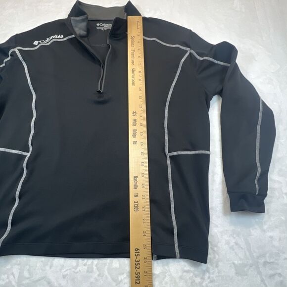 Columbia Omni-Wick Vanderbilt Golf Pullover XL Black‎ Long Sleeve - Picture 5 of 10